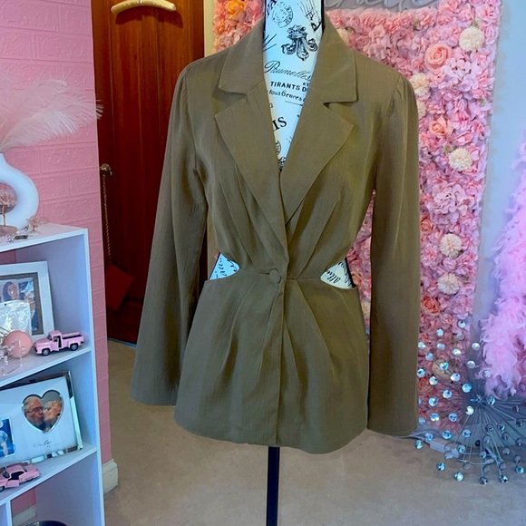 Forever 21 Jackets & Blazers - Sexy Cut Out Blazer Designed By Forever 21